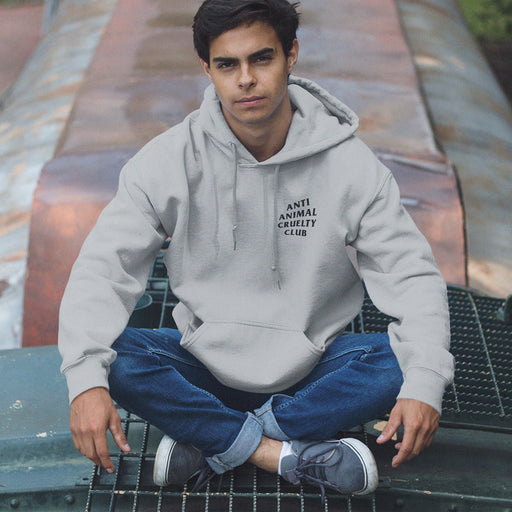 Anti Animal Cruelty Club | Organic Hoodie - theplantnation
