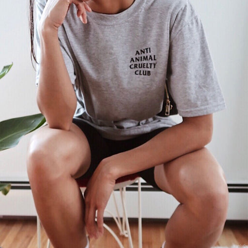 Anti Animal Cruelty Club | Organic T-Shirt - theplantnation